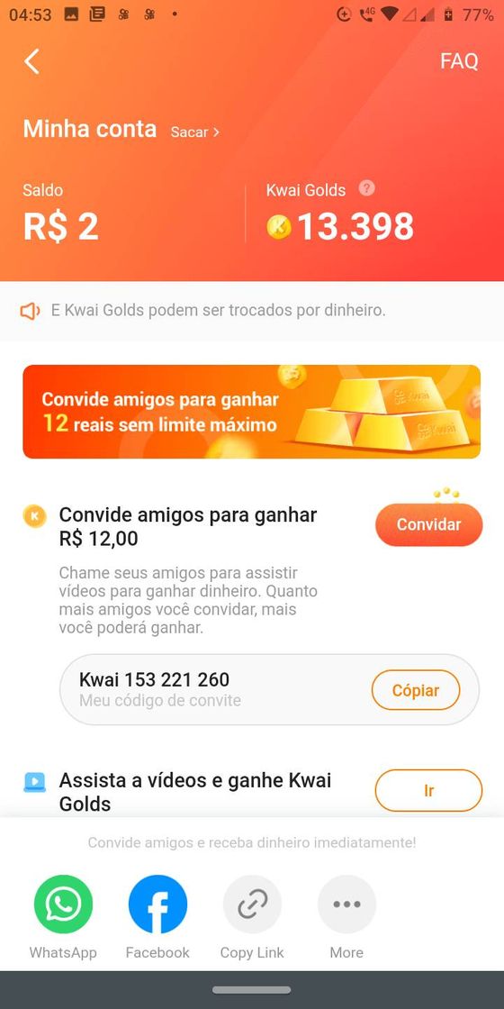 Fashion App de ganhar dinheiro fácil