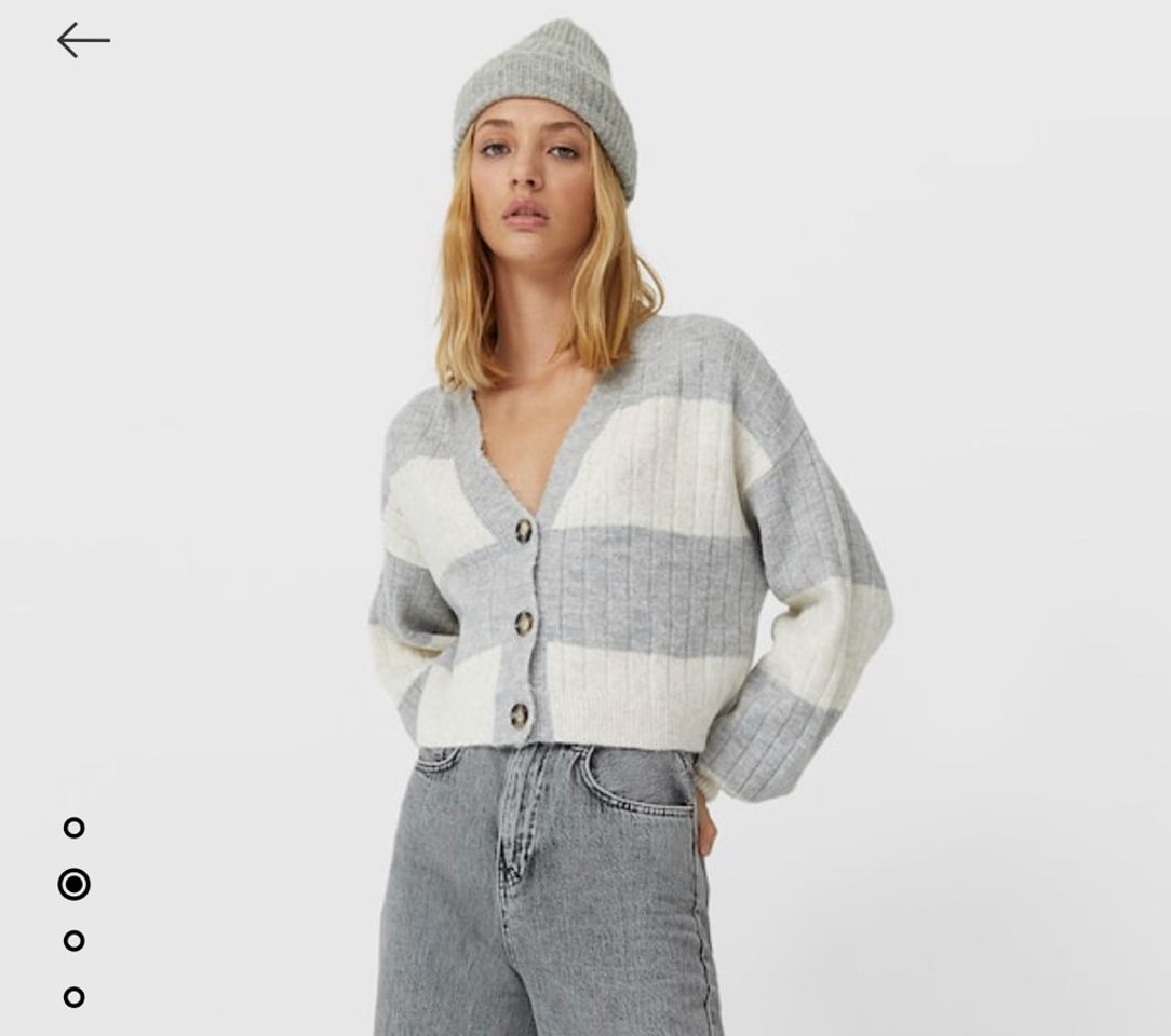 Cropped cardigan - Women's fashion