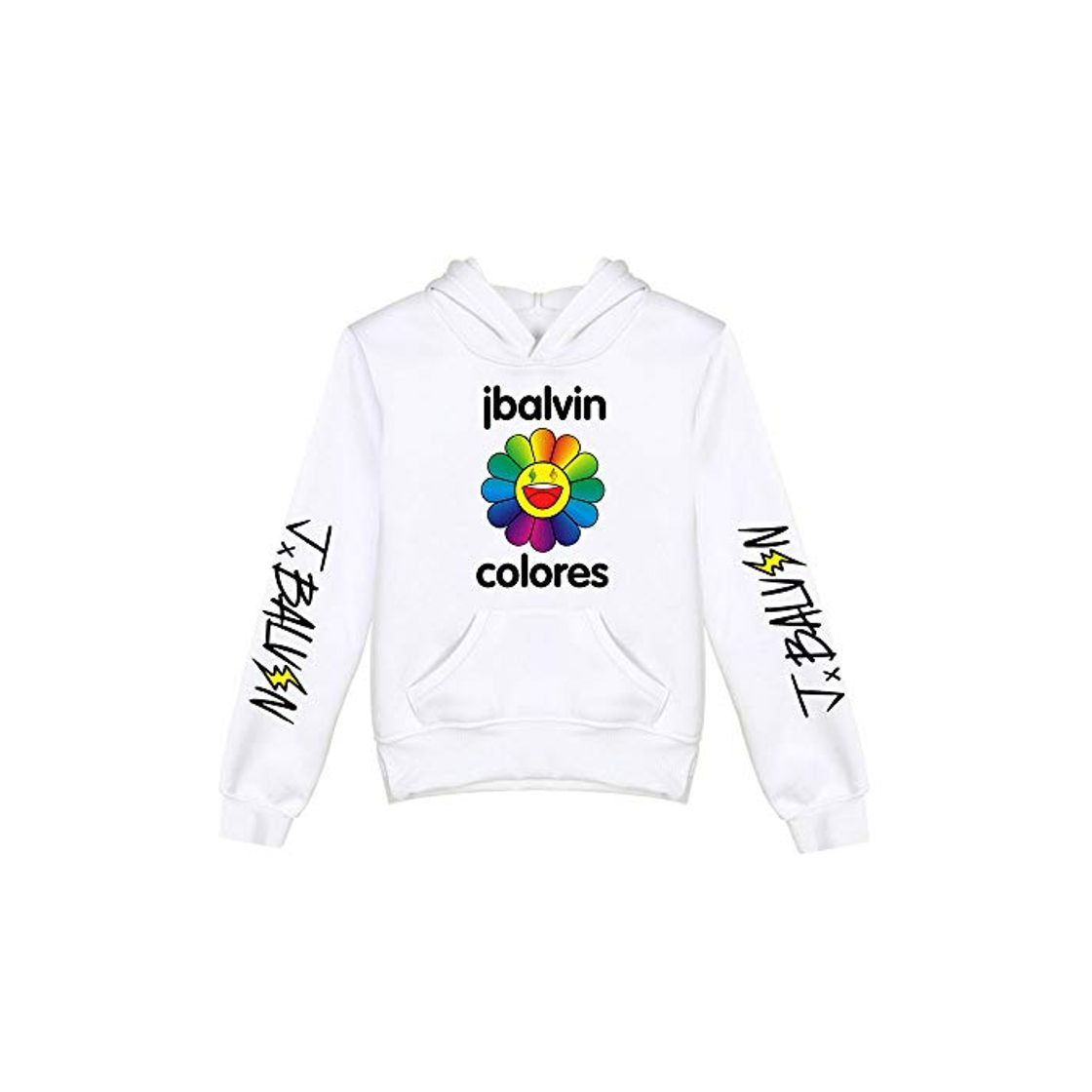 Moda J Balvin Sudadera con capucha de los Niños Tamaño de las Niñas Chicos Sudaderas Harajuku Streetwear Estilo de Moda Ropa de los Niños