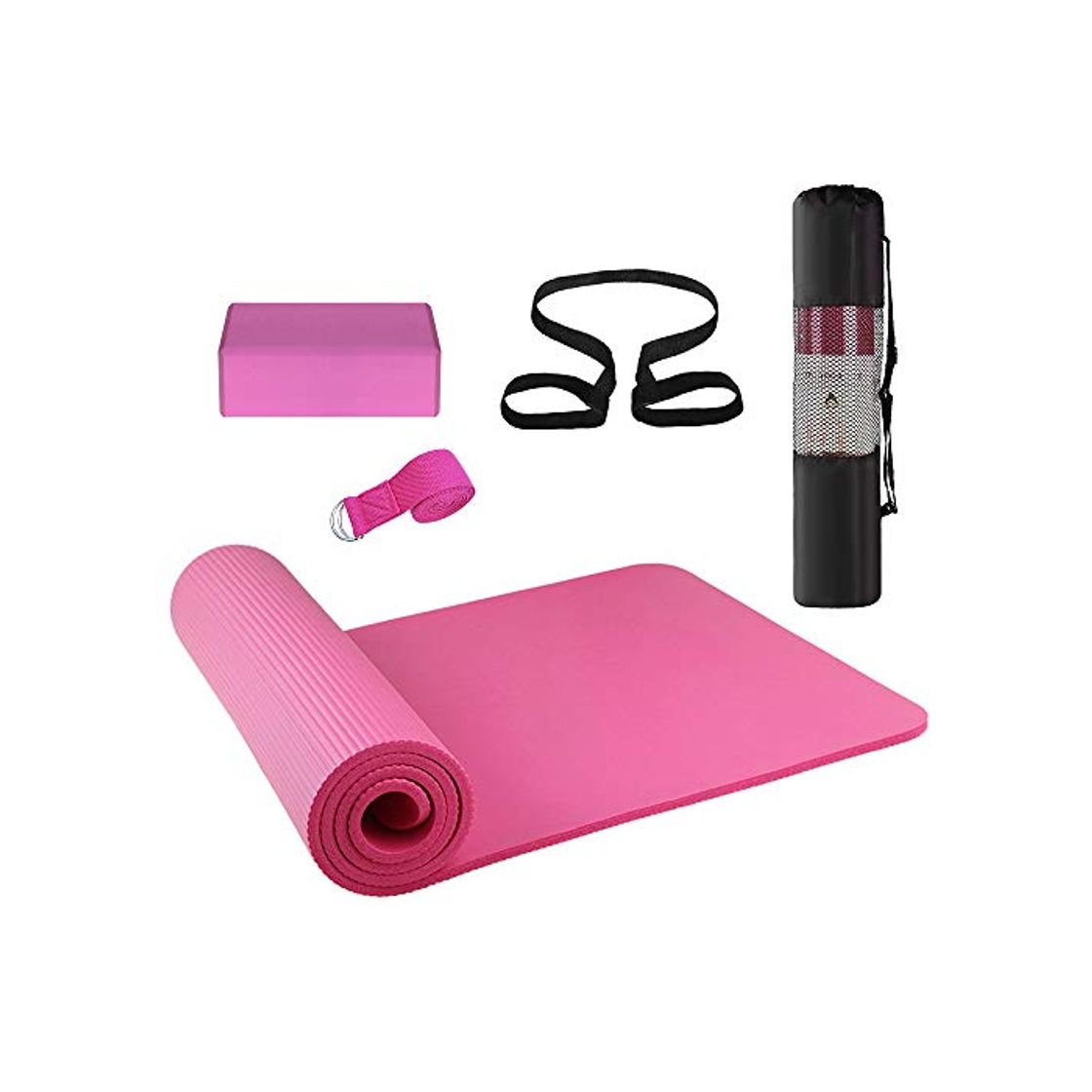 Lixada 3 Piezas Conjunto de Equipo de Yoga