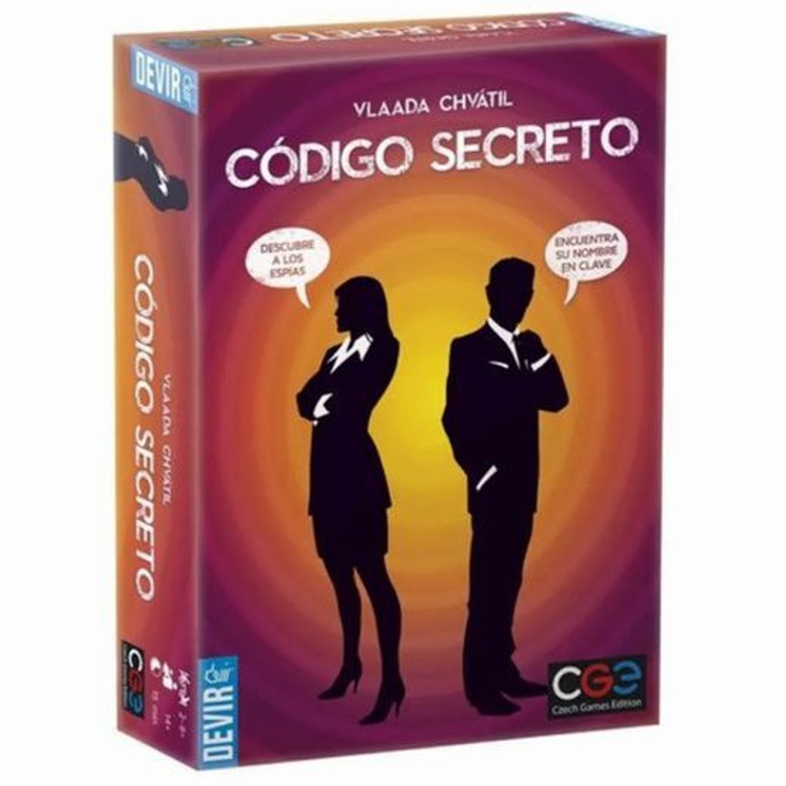 Product Devir- Código Secreto Juego de Mesa, Multicolor, única