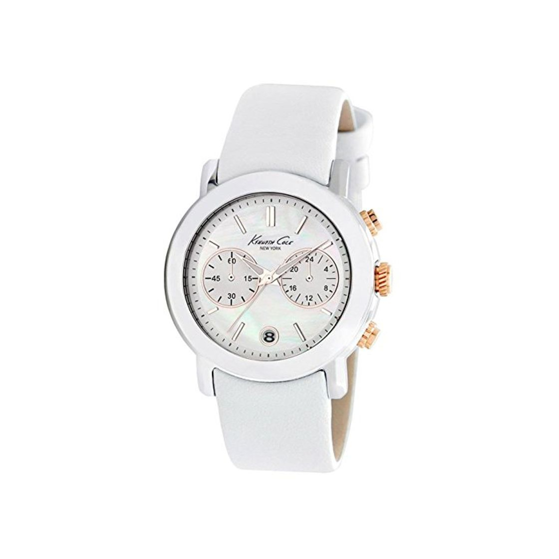 Fashion Kenneth Cole Reloj con Correa de Piel IKC2688