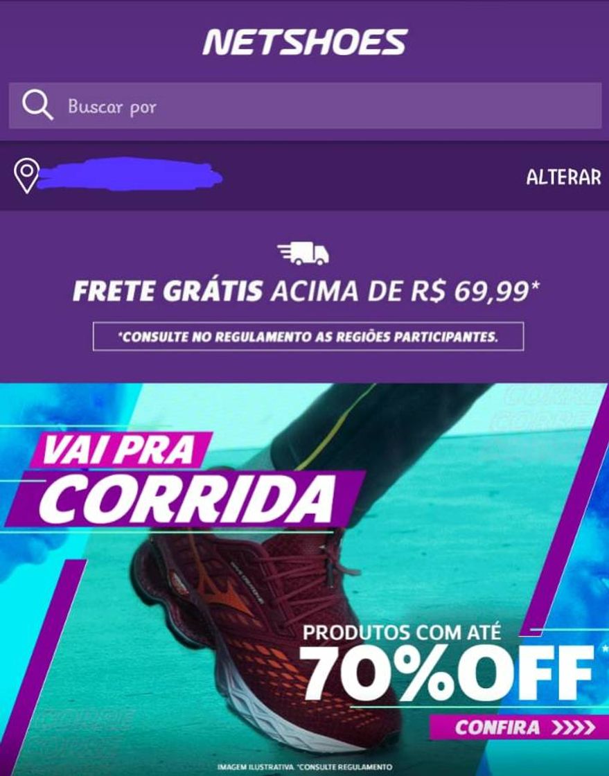 Fashion Netshoes: Loja de Artigos Esportivos Online