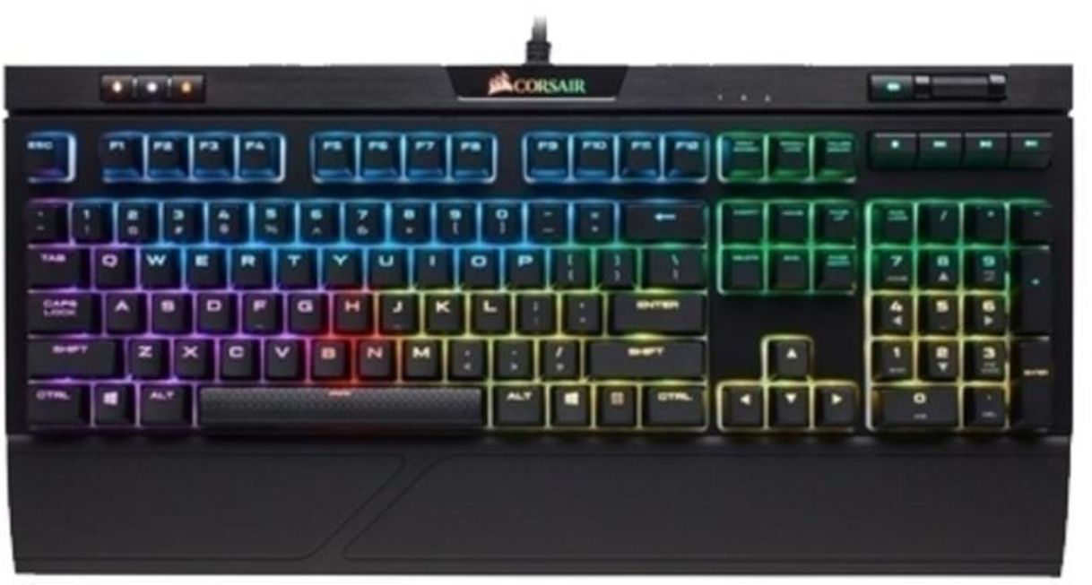 Moda Teclado Corsair Strafe RGB MK.2 MX Silent - Mecânico (PT)