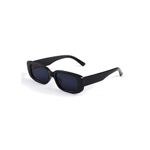 Long Keeper Gafas de sol rectangulares Protección UV400 Gafas de conducción retro