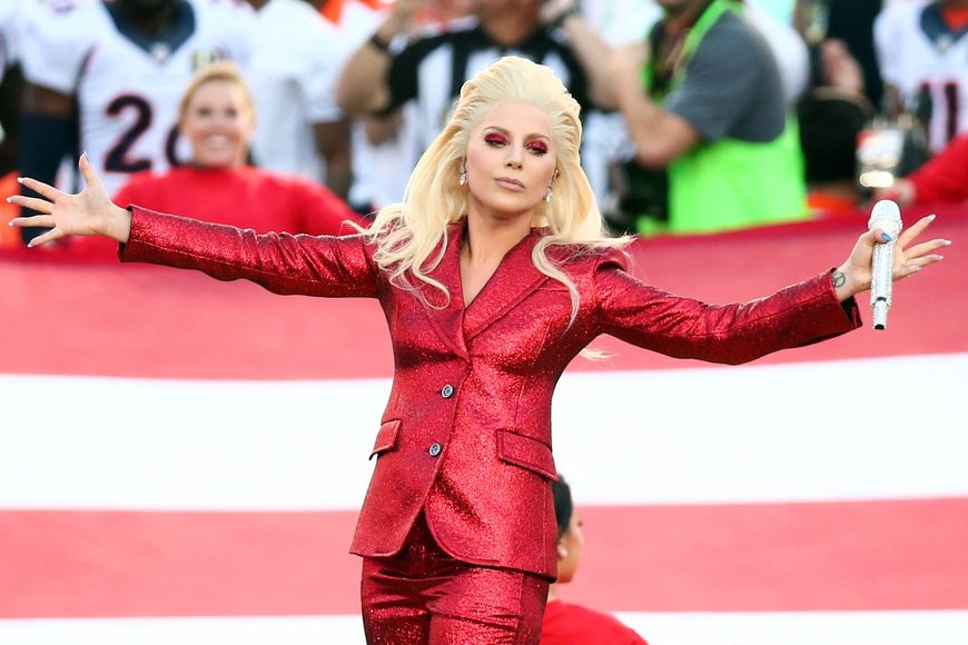 Canciones Lady Gaga - Super Bowl - National Anthem