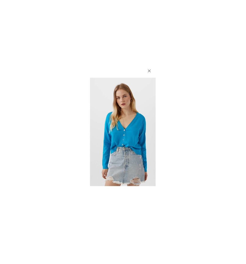 Producto Cardigan azul de manga caída