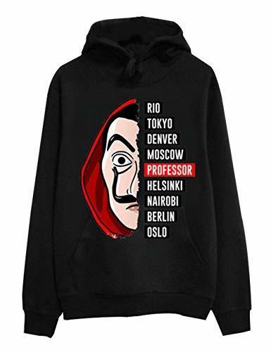 Social Sudadera La casa de Papel, Sudadera con Capucha La casa de Papel