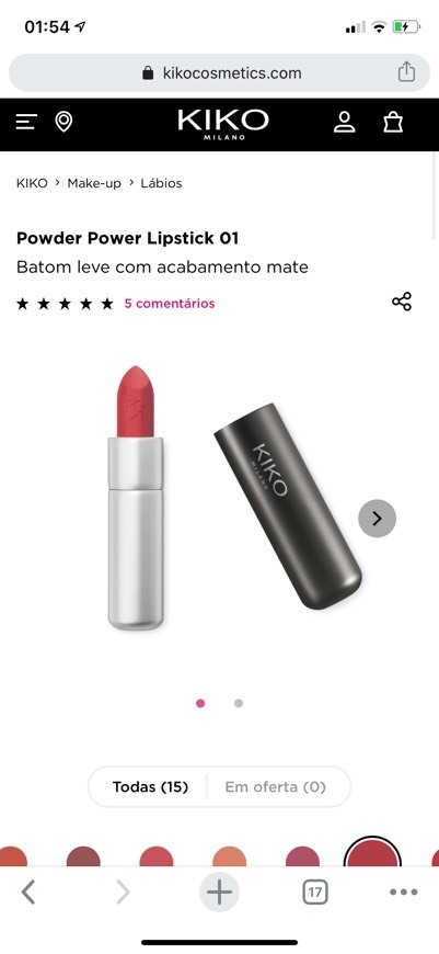 Moda Batom kiko