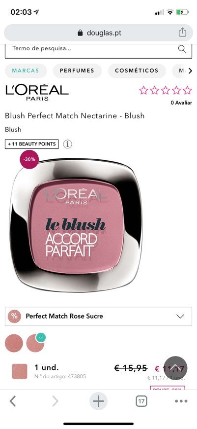 Fashion Blush L’Oréal 