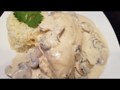 Fashion Pollo con Champiñones | Pollo en Crema de Champiñones - YouTube