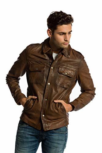 Product Urban Leather -Chaqueta Hombre Marrón