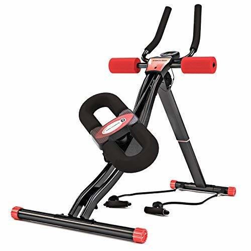 Sportstech BT300 Máquina Profesional De Abdominales con Soporte Rodillas Giratorio para Abdominales