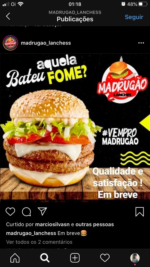 Restaurants Madrugão Lanches