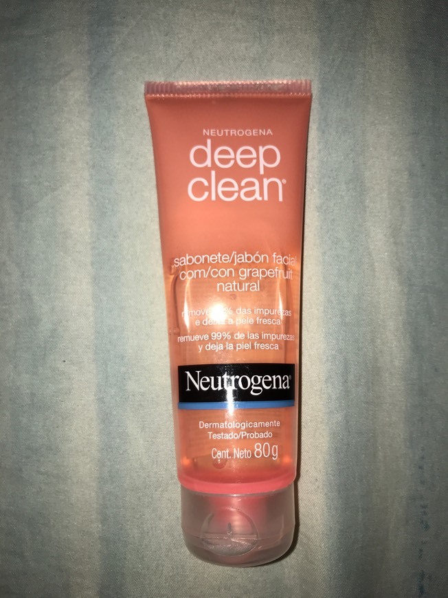 Belleza Neutrogena - Deep Clean Gel Exfoliante vivifiant - Tubo 150 ml