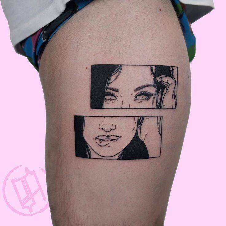 tatto enquadrada 