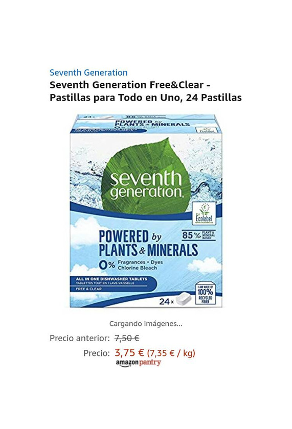 Seventh Generation Free&Clear