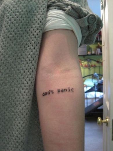 Don’t panic. 