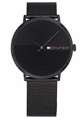 Tommy Hilfiger Reloj Analógico para Hombre de Cuarzo con Correa en Acero