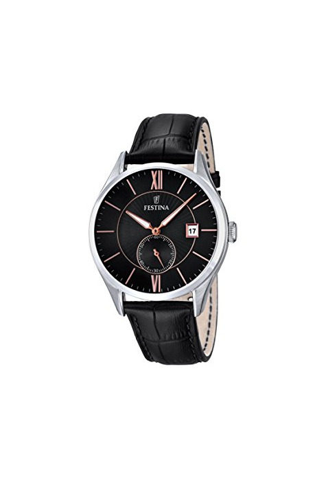 Producto Festina Herren-Reloj analógico de Pulsera de Cuarzo Cuero F16872/4