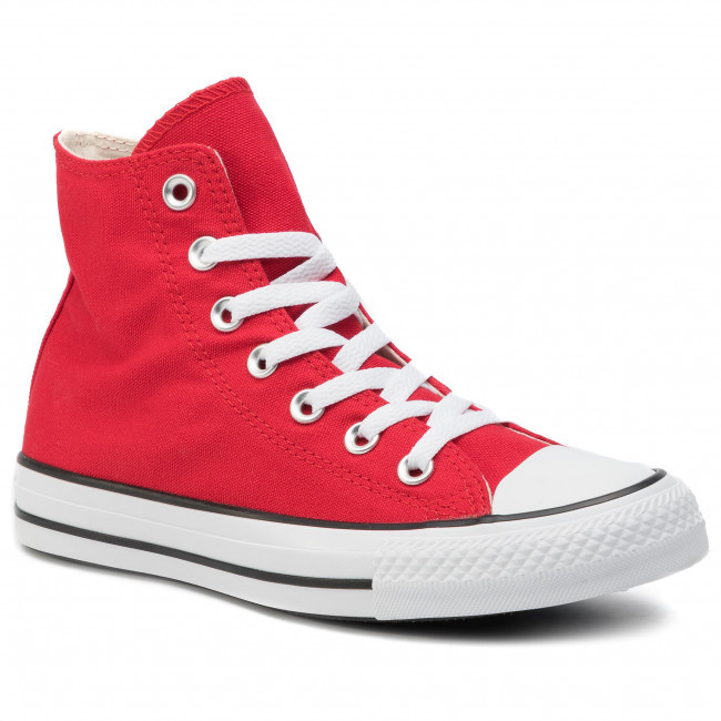 Moda Zapatillas CONVERSE - Ctas Hi 165695C Enamel Red/White/B ...