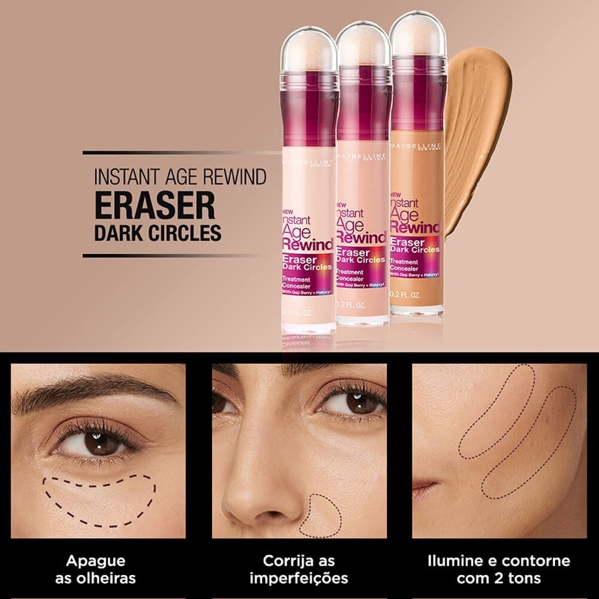 Product Corretivo Maybelline Instant Age Eraser