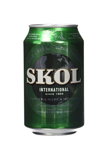 Skol Cerveza - Paquete de 24 x 330 ml - Total