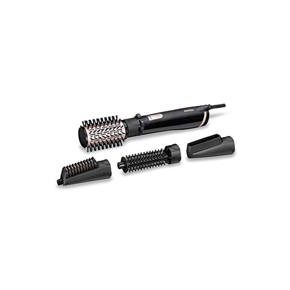 Product BaByliss AS200E Cepillo de Aire Rotatorio 1000 W, Iónico, Cepillo de Pelo