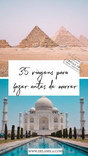 Bucket List: 35 viagens By Cami Neves
