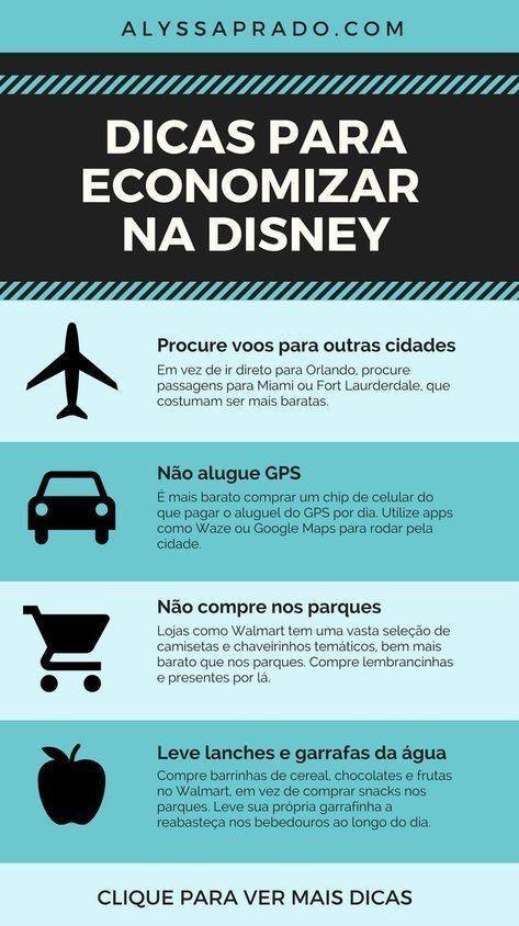 Fashion Dicas para Economizar na Disney By Alyssa Prado