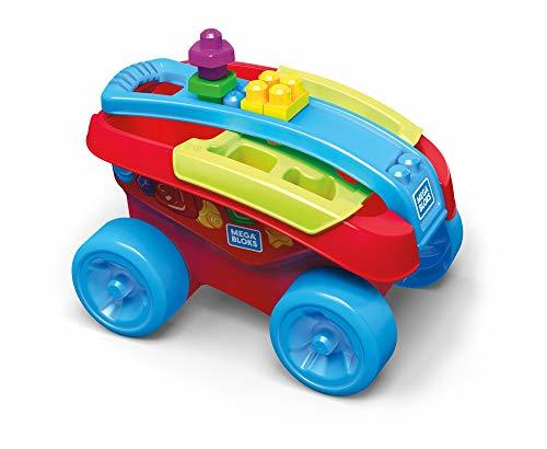 Producto Mega Bloks Carrito Encajabloques, juguete de construcción para bebé +1 año