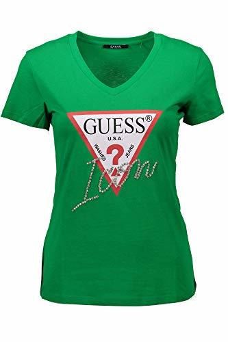 GUESS JEANS T-SHIRT MANICHE CORTE Donna