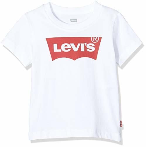 Levi's kids 511 Slim Fit Jean 8e2006 Camiseta, Blanco