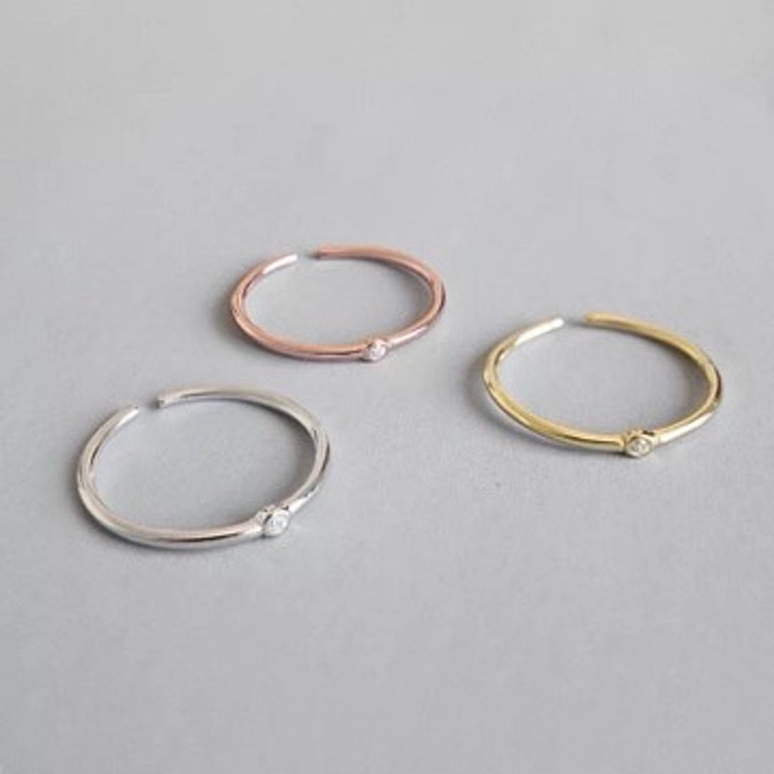 Moda Anillo minimal