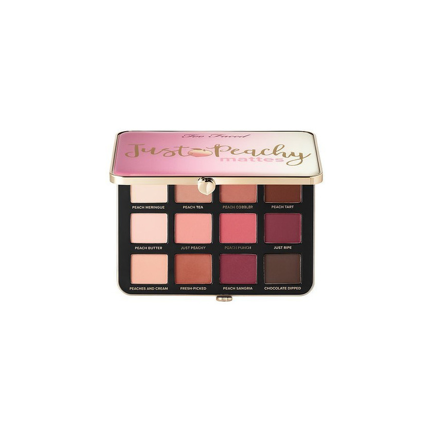 Belleza Too Faced Just Peachy Mattes Eye Shadow Palette