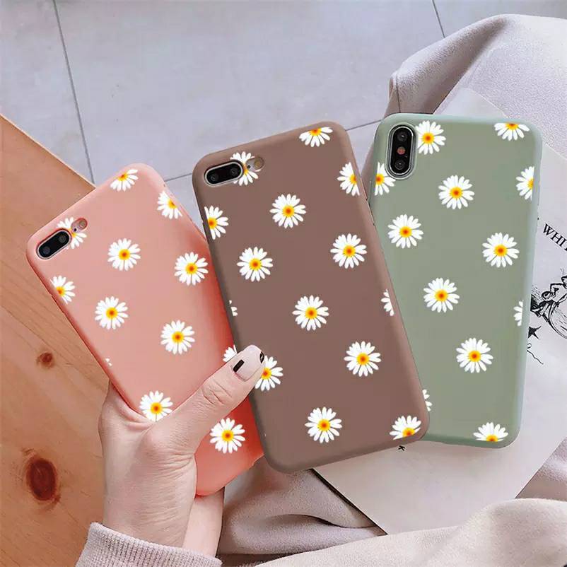 Moda Capa para celular com flores 🌼