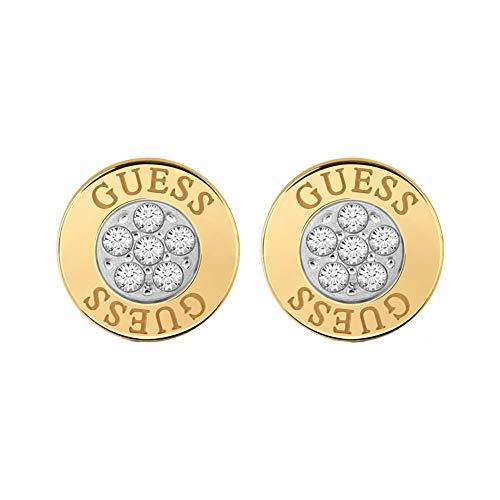 Social Guess pendientes para mujer Acero inoxidable con Circonita