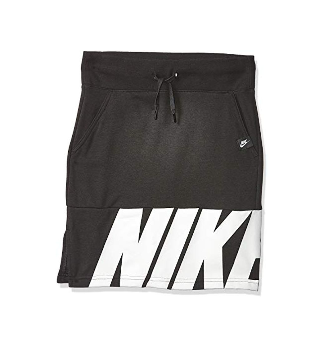 Social NIKE G NSW Skirt FLC Air Falda, Niñas, Black