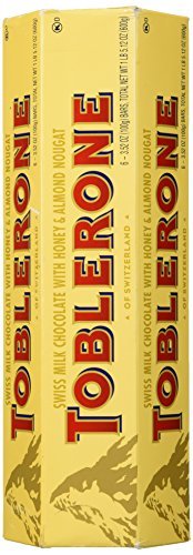 Social TOBLERONE SWISS MILK CHOCOLATE WITH HONEY AND ALMOND NOUGAT 6 X 100