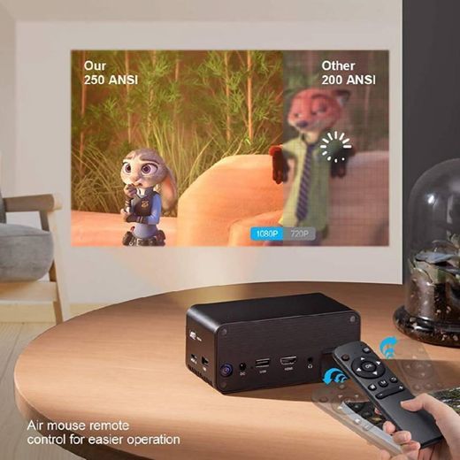 Social PODOOR Mini video projetor

