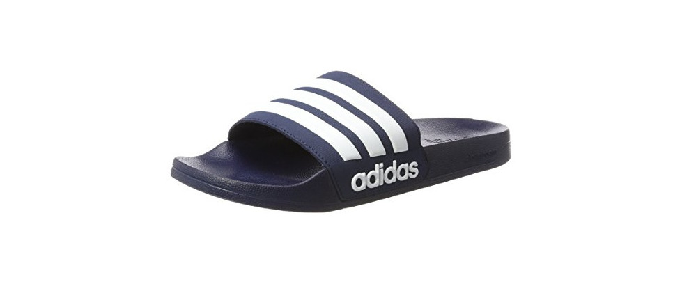 Social adidas Adilette Shower, Chanclas para Hombre, Azul