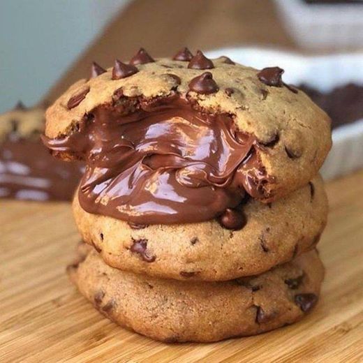 Cookie com chocolate