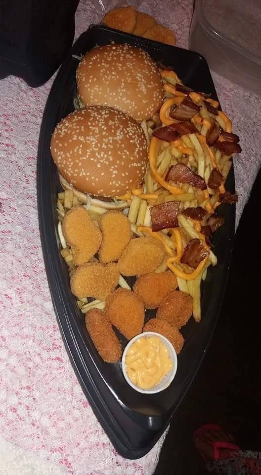Barca de fast food