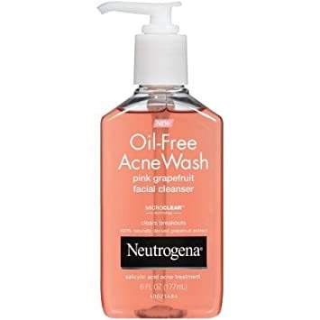 Moda Neutrogena Oil-Free Acne Fighting Facial Cleanser ... - Amazon.com