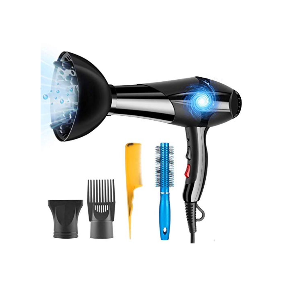 Beauty DFGOTOP 3000W Mujer Profesional Iónico Secador de Pelo