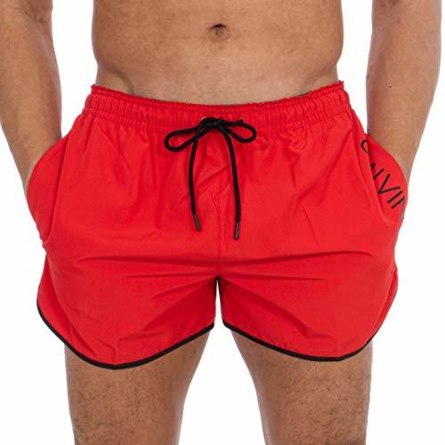 Product Calvin Klein Short Runner Bañador, Rojo