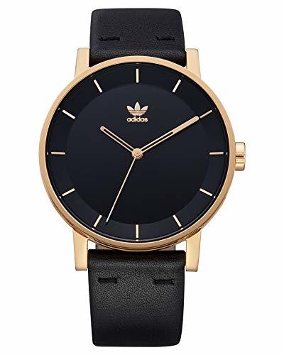 Social Adidas Reloj Analógico para Hombre de Cuarzo con Correa en Cuero Z08-1604-00