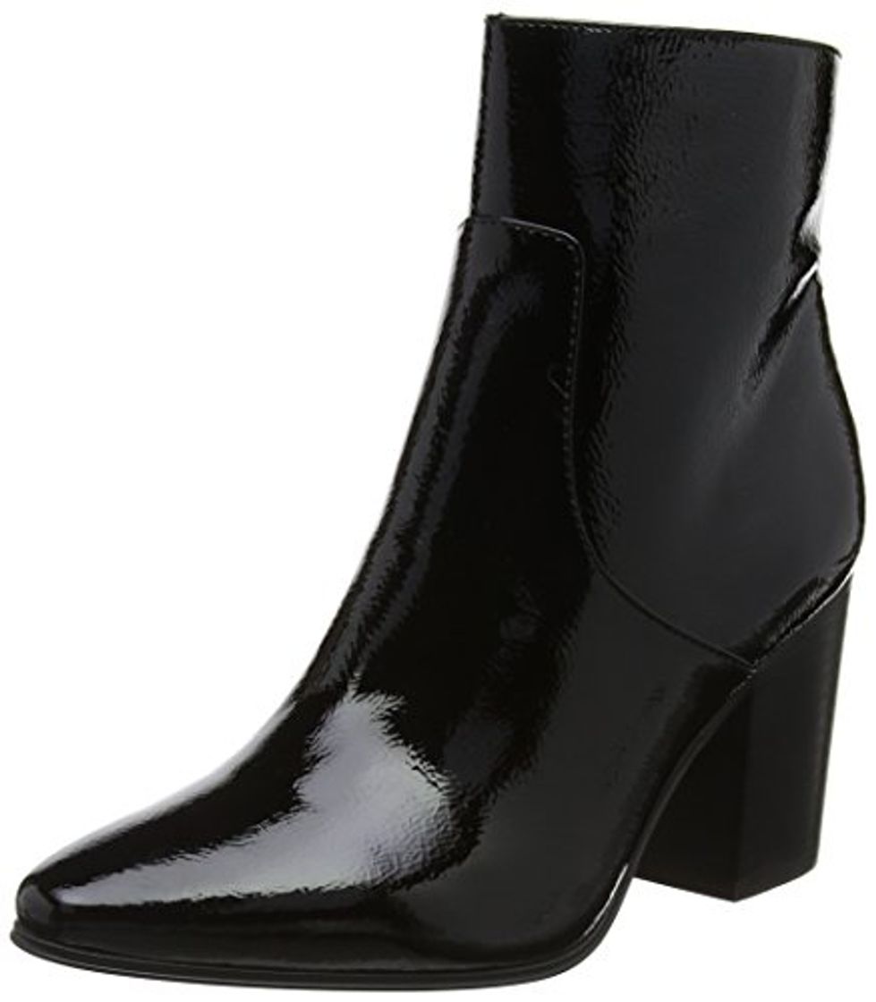 Product Calvin Klein Jeans Adrienne Crinkle Patent, Botines para Mujer, Negro