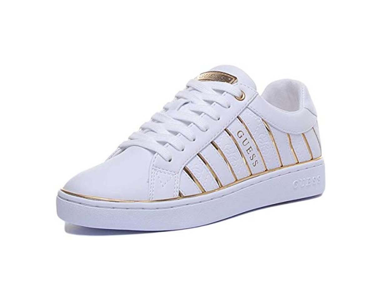 Products GUESS zapatos de mujer zapatillas FL5BOLELE12 BLANCO talla 35 Color blanco