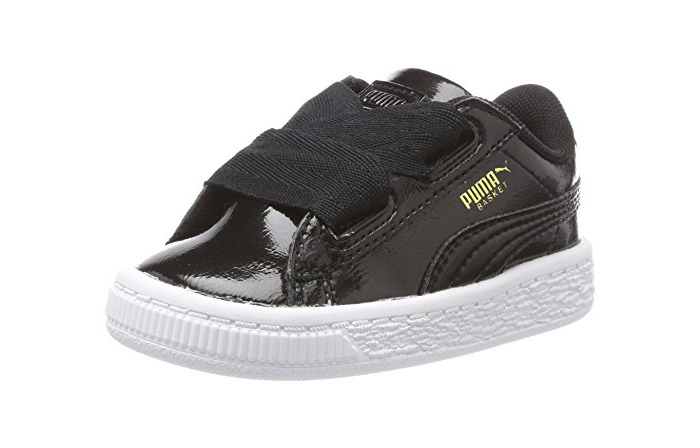 Products Puma Basket Heart Glam Inf, Zapatillas Unisex Niños, Negro